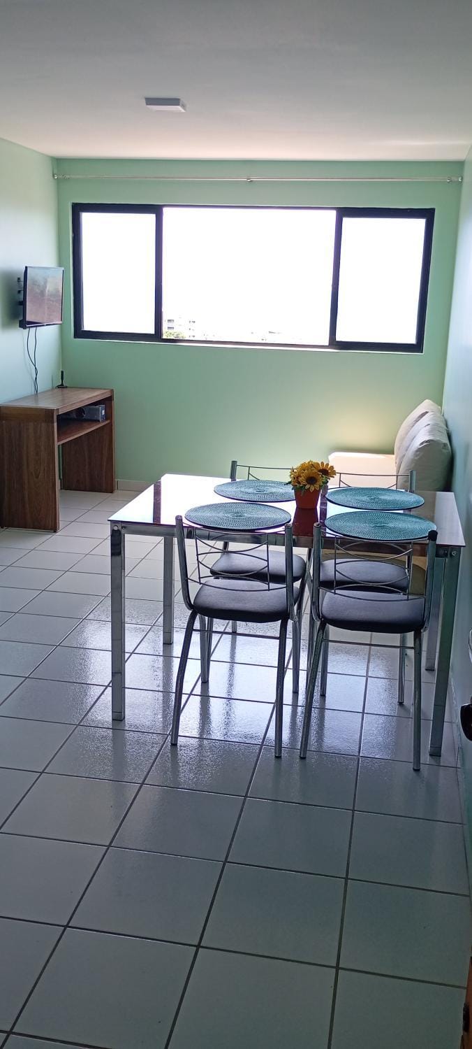Apartamento 02qts Ponta Negra, Natal-RN Apartment in Parnamirim