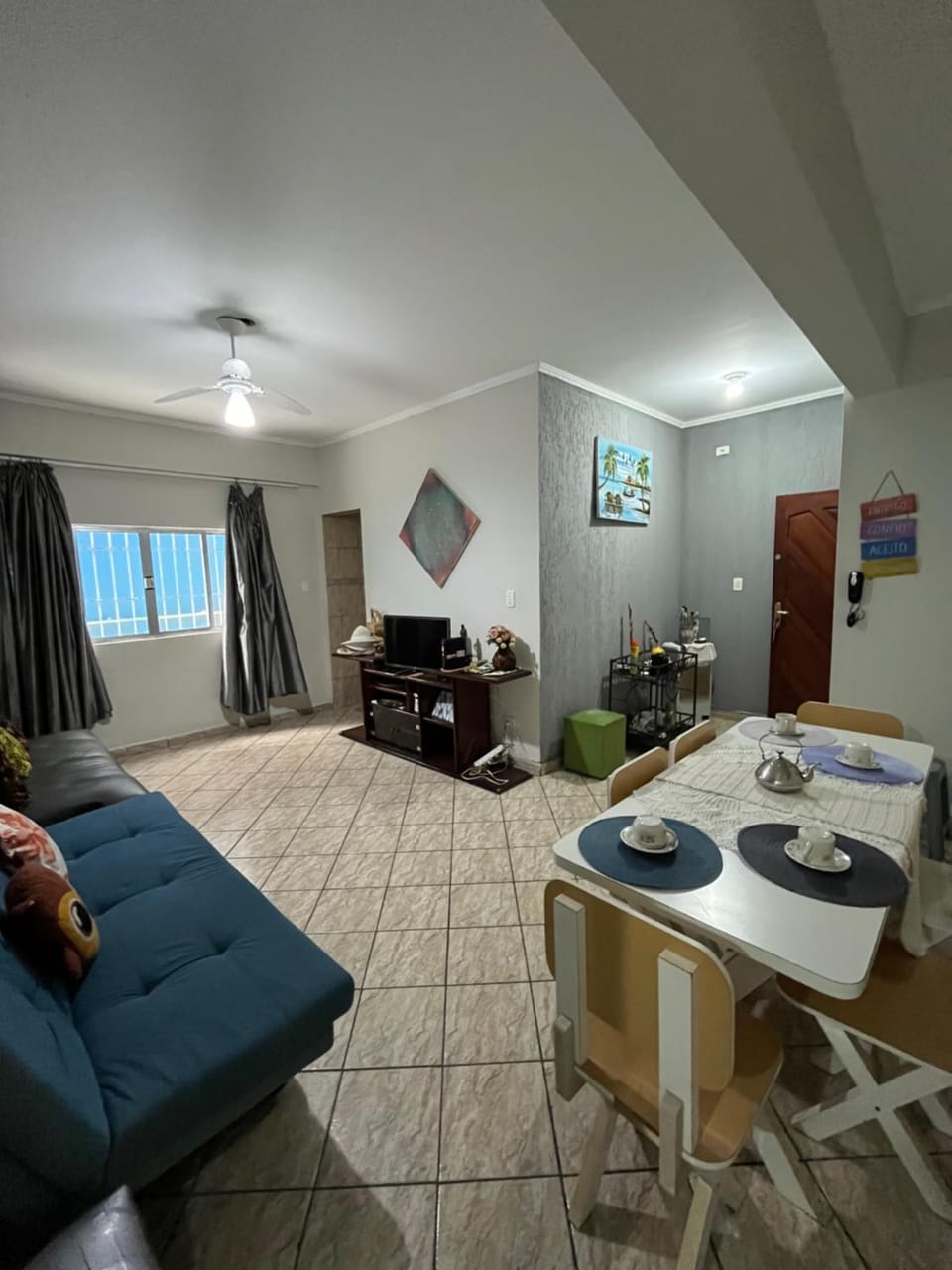 Apartamento completo com 2 suítes Apartment in State of São Paulo
