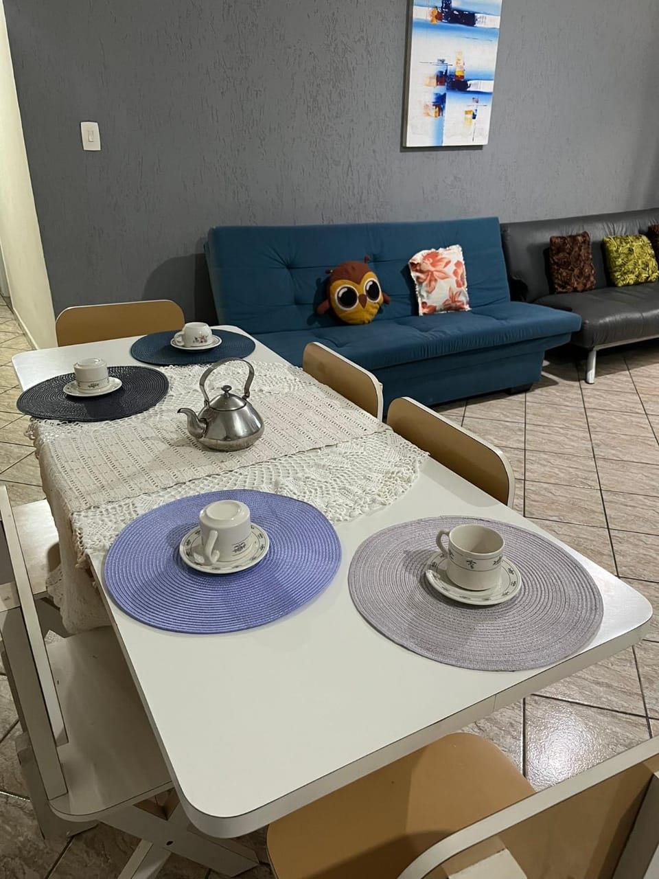 Apartamento completo com 2 suítes Apartment in State of São Paulo