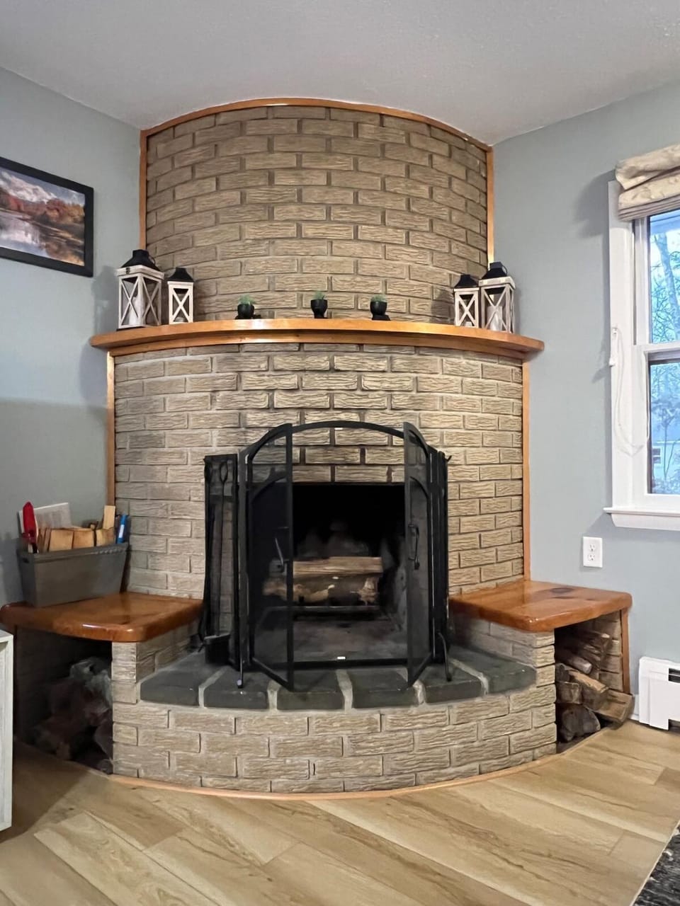 fireplace