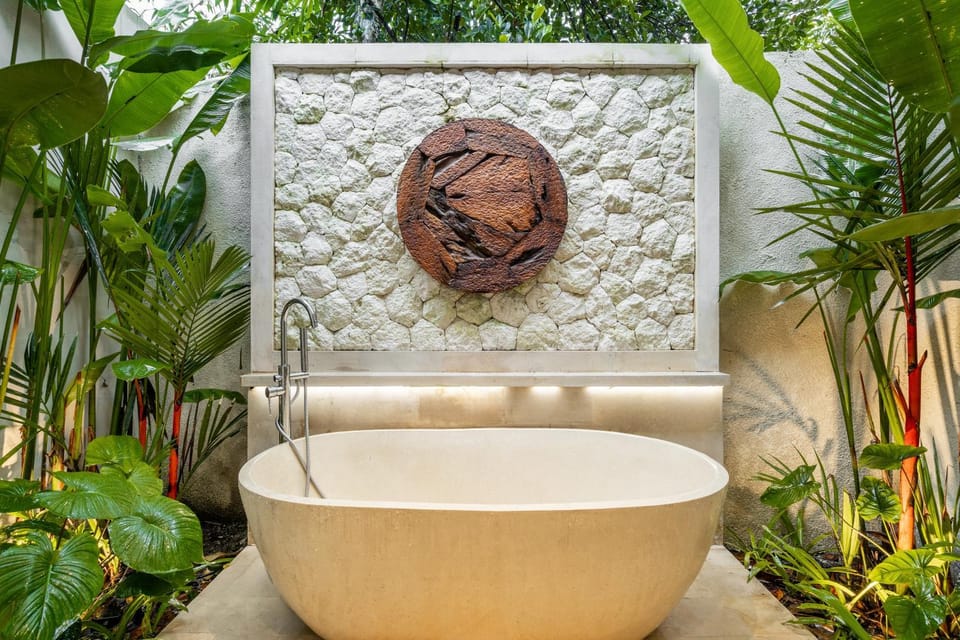 Garden, Bathroom, Bath