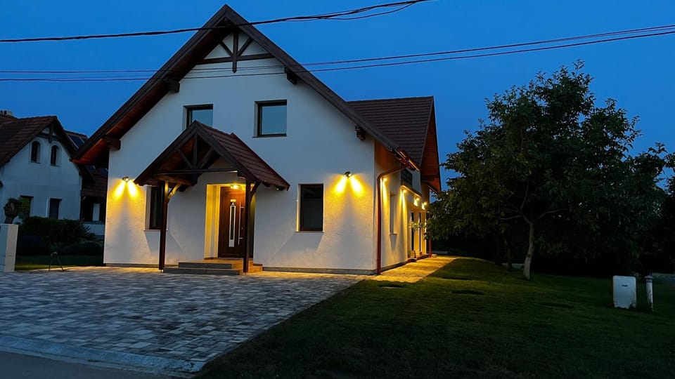 Property building, Night, Street view