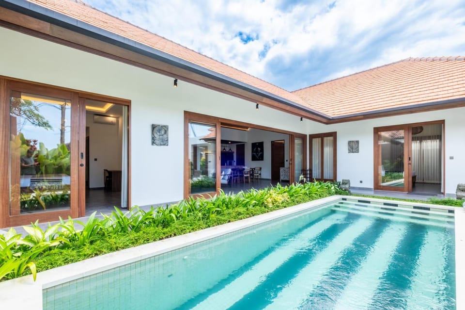 Floor plan, Garden view, Swimming pool