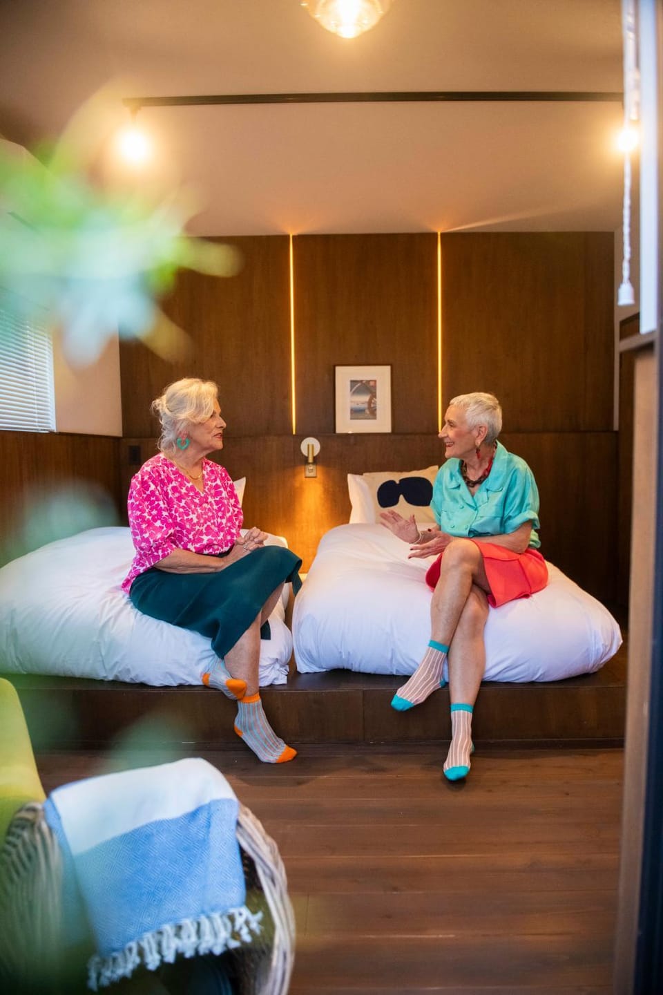 Bed, People, Bedroom