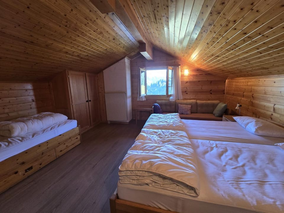Bed, Photo of the whole room, Bedroom, wardrobe