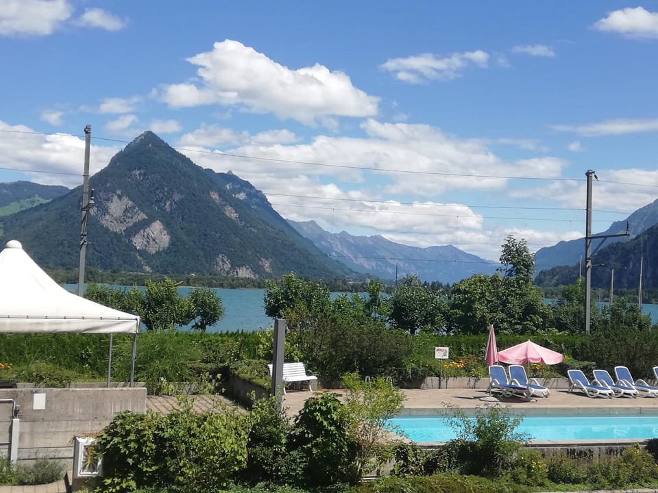 Family room with kitchen by Interlaken Apartment in Canton of Bern (Region)