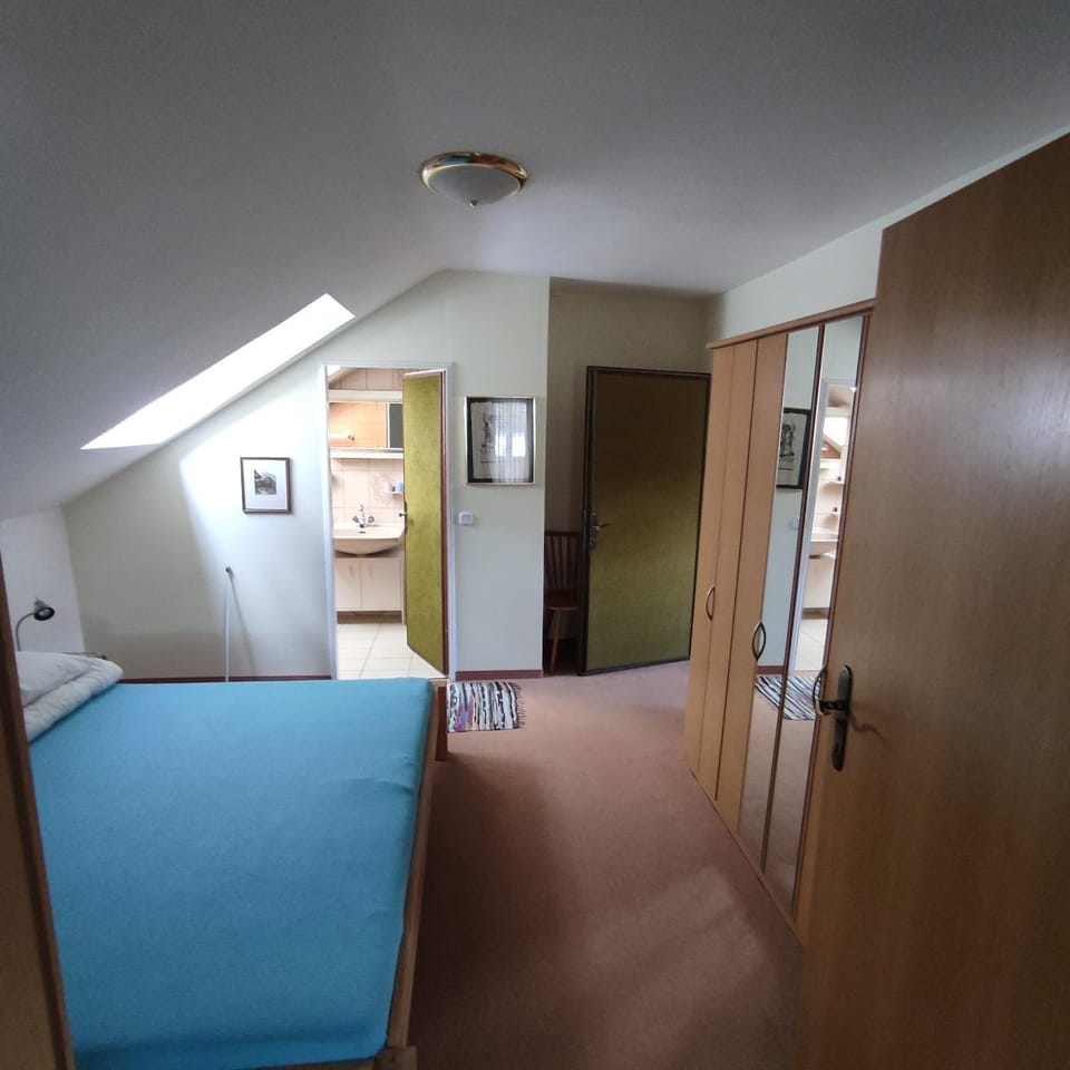 Property building, Living room, Bedroom