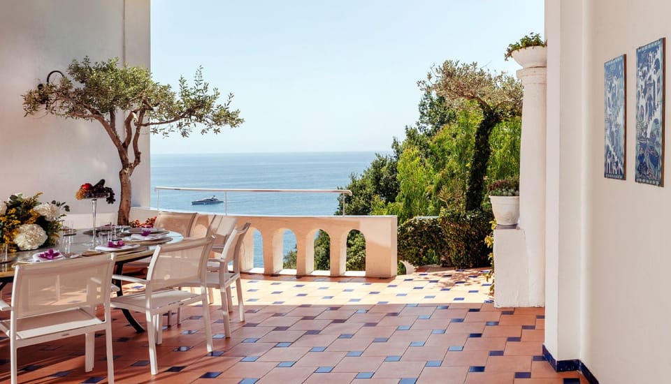 Day, View (from property/room), Balcony/Terrace, Dining area, Sea view