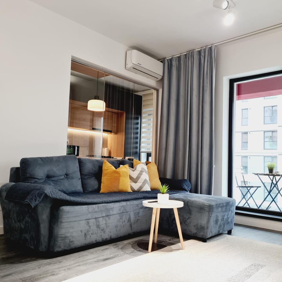 Living room, Seating area, air conditioner