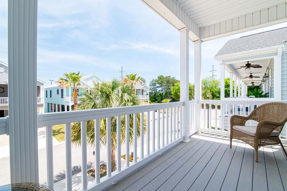 Flamingo Hideaway Modern House w Elevator House in North Myrtle Beach