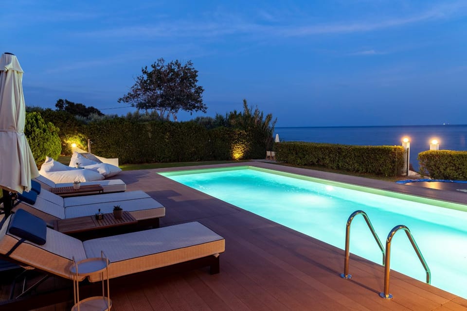 Oceana - Exclusive Beachfront Villa with Private Pool and BBQ by GG Villa in Evros, Greece