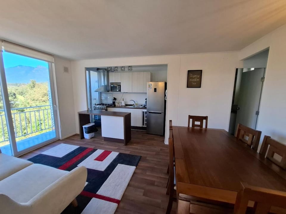 Departamento a 2 minutos del centro, vista al Volcán Apartment in Pucon