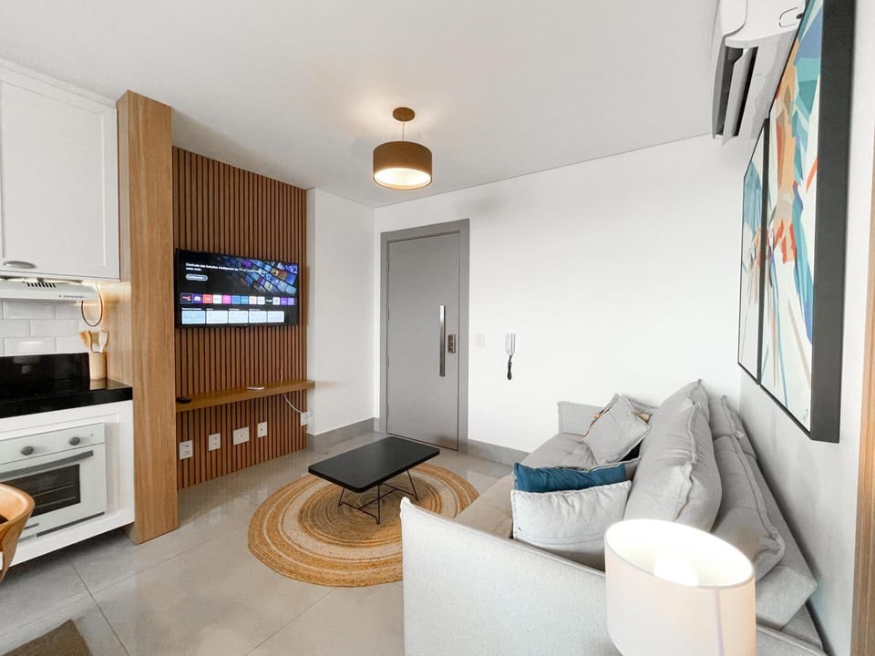Flat Elegante com Muito Estilo no Edificio Vertigo Apartment in Campo Grande
