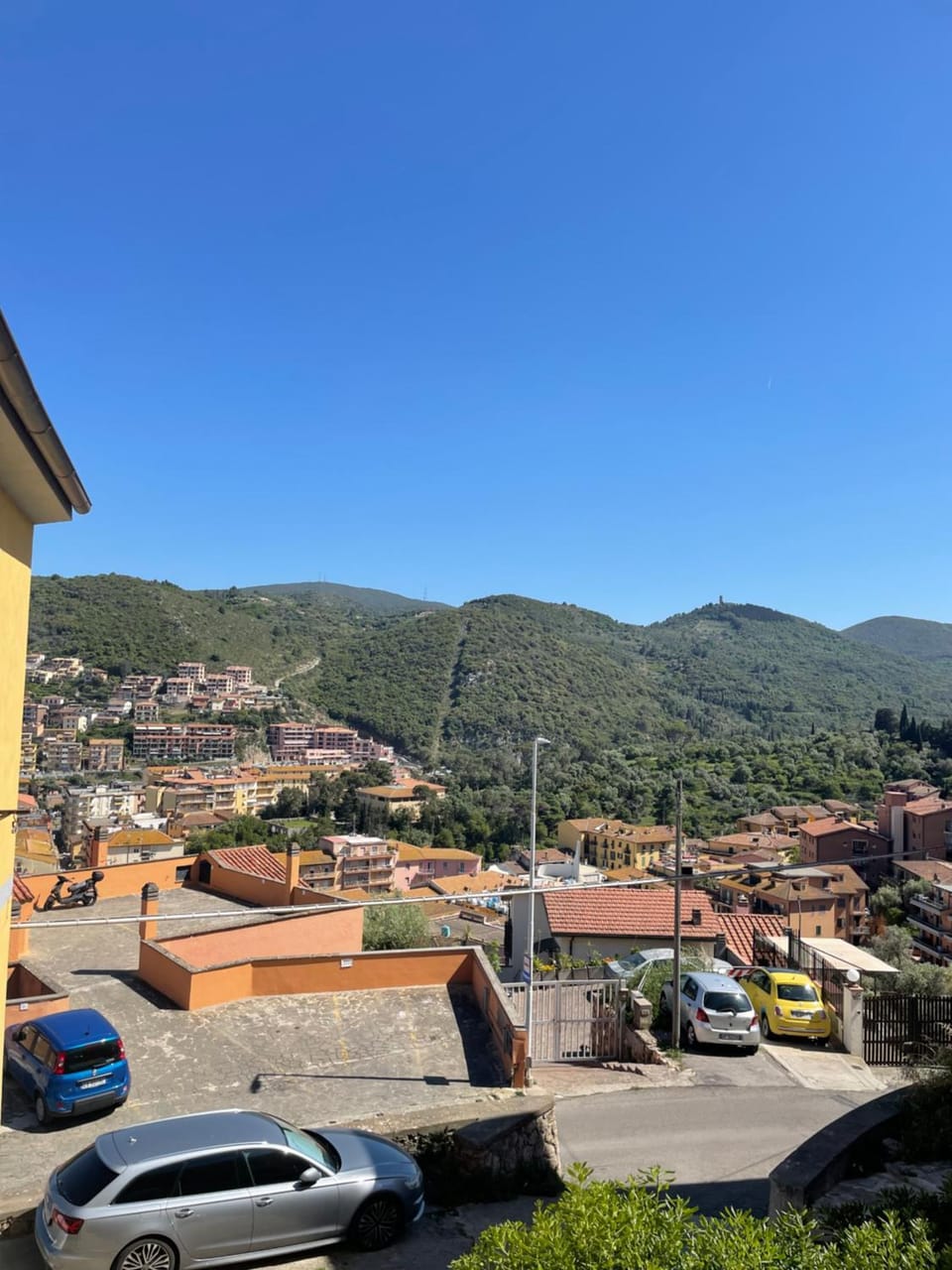 Natural landscape, Quiet street view