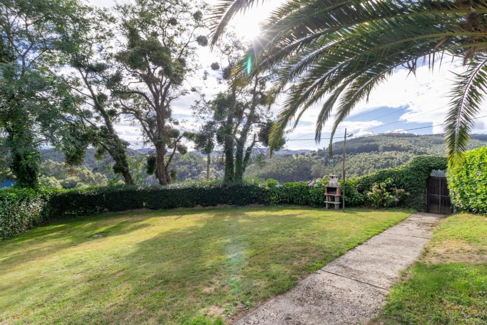 Spring, Day, Natural landscape, Garden, Garden view, Mountain view