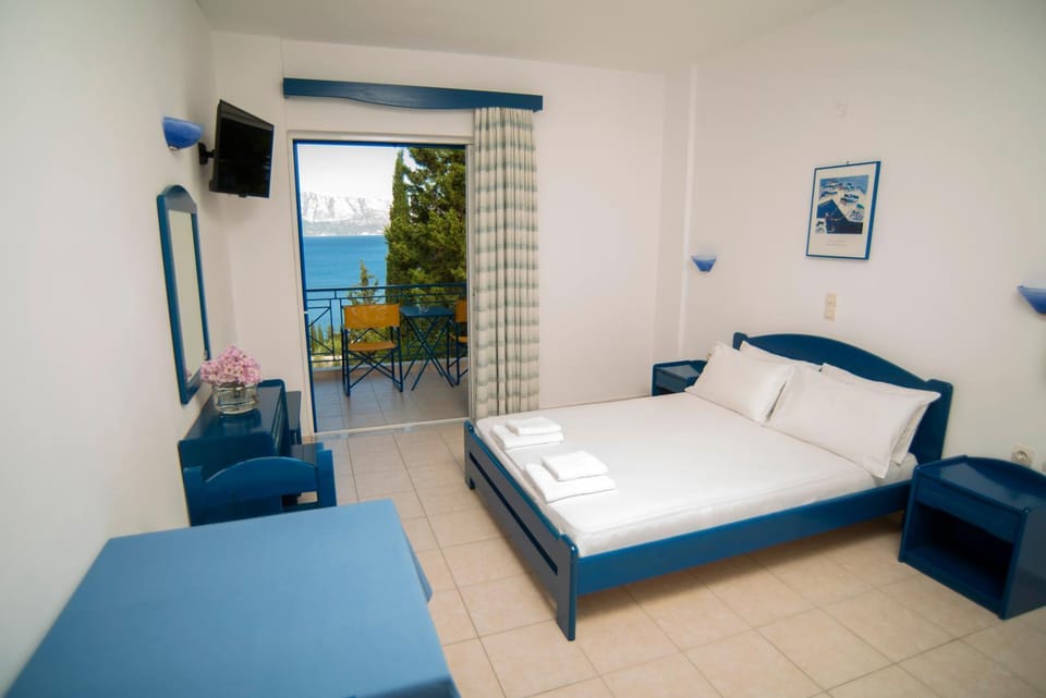 Balcony/Terrace, Photo of the whole room, Dining area, Sea view