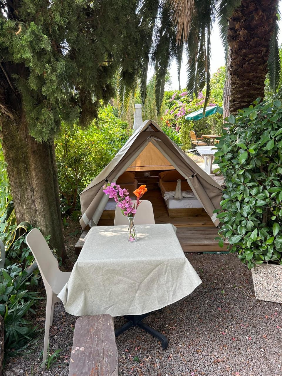 Mini Glamping - Camping Al Porto Campground/ 
RV Resort in Nago–Torbole