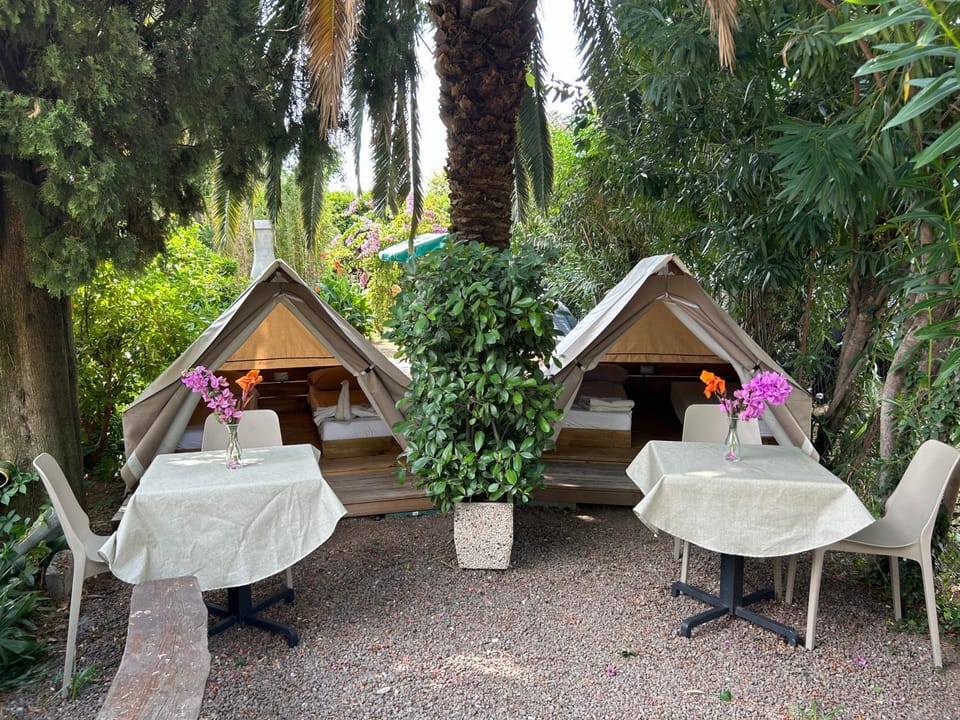 Mini Glamping - Camping Al Porto Campground/ 
RV Resort in Nago–Torbole