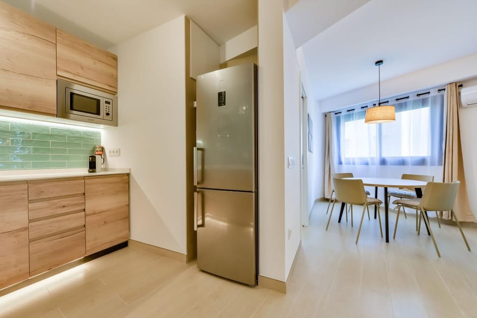 Kitchen or kitchenette, Living room