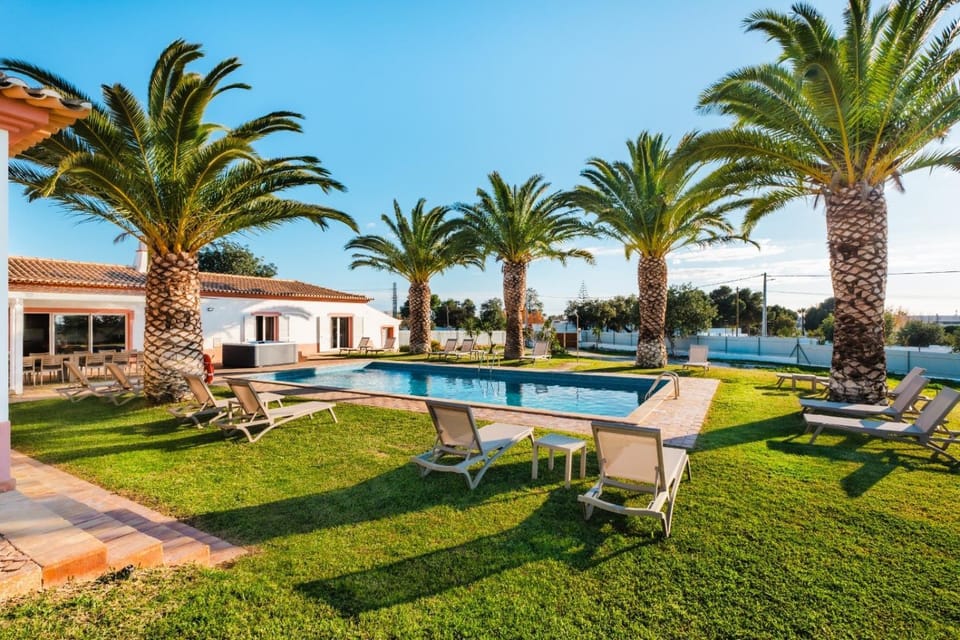 Property building, Living room, Swimming pool
