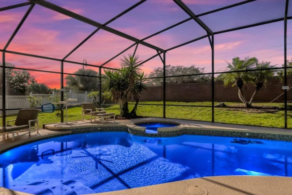 The Marvel Mansion 5BR Pool Home Near Disney World House in Four Corners