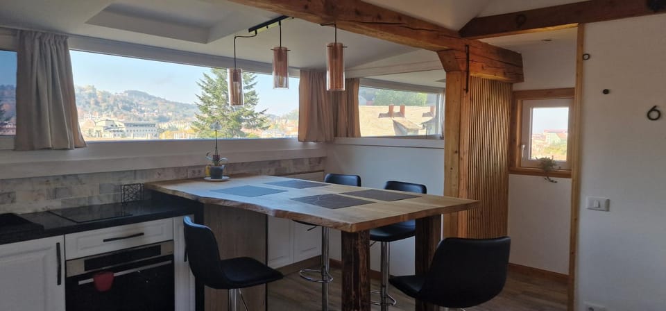 Top floor apartment with great city view Apartment in Brasov