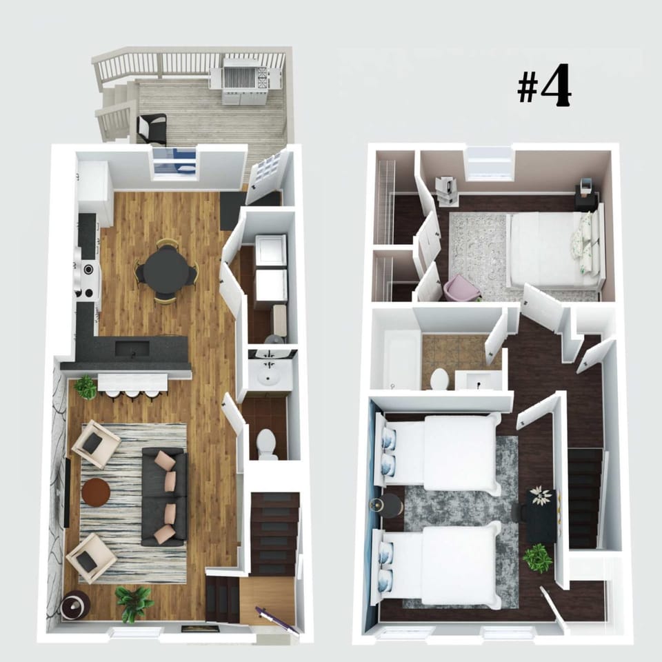 2BR Condo Near Ark for 6 Guests - Free Parking Apartment in Williamstown