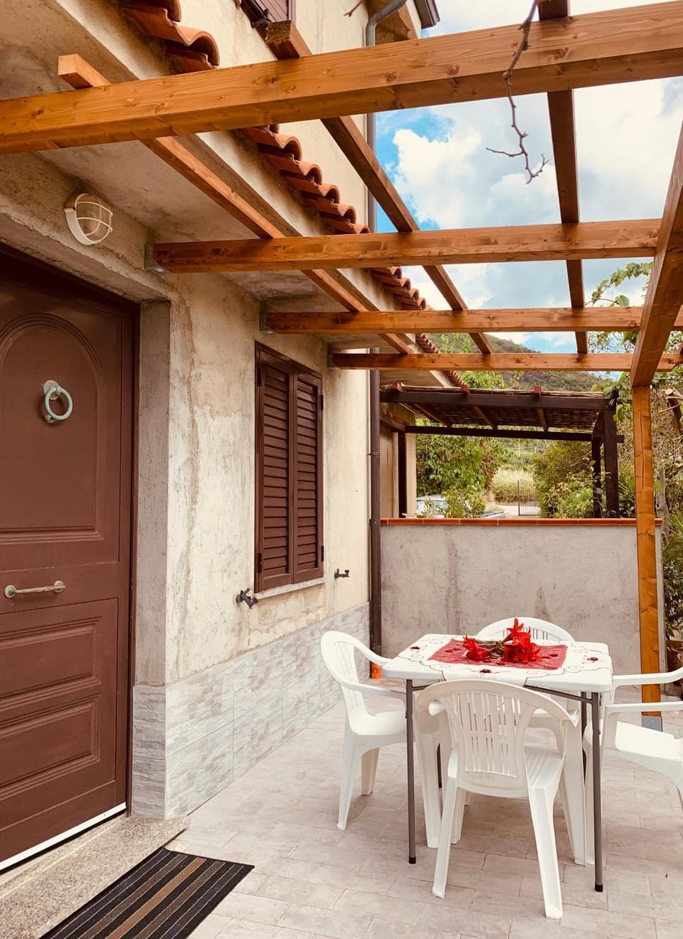 Patio, Balcony/Terrace, Garden view