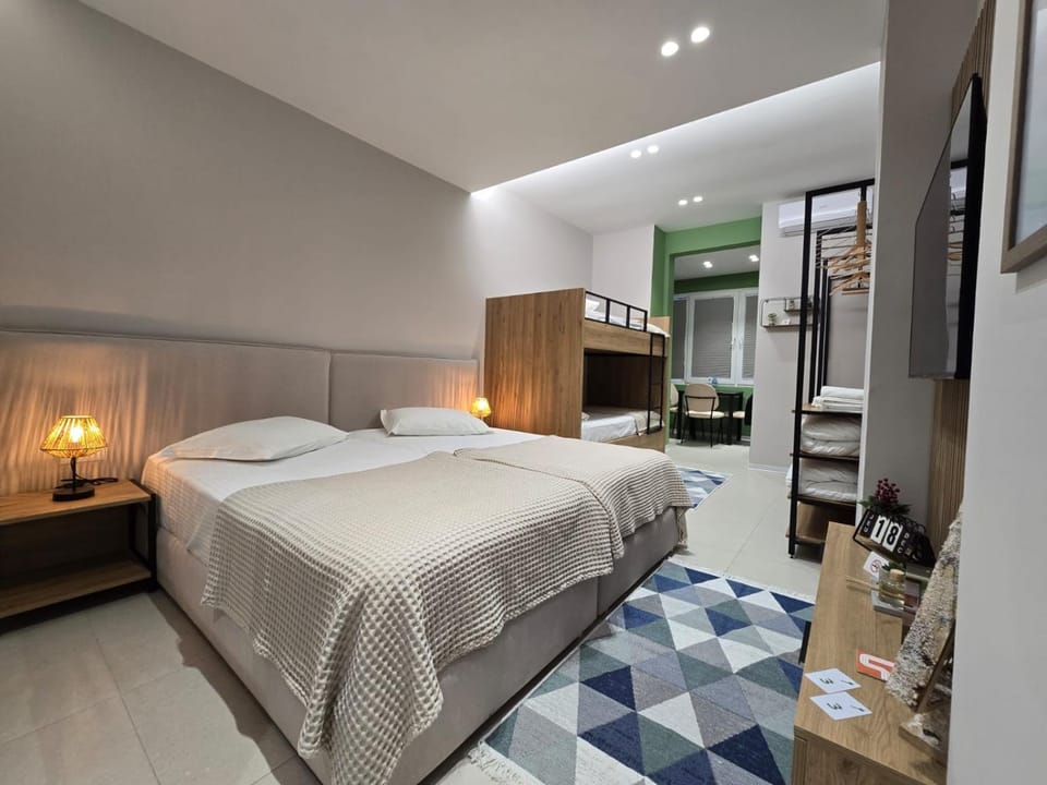 Bed, TV and multimedia