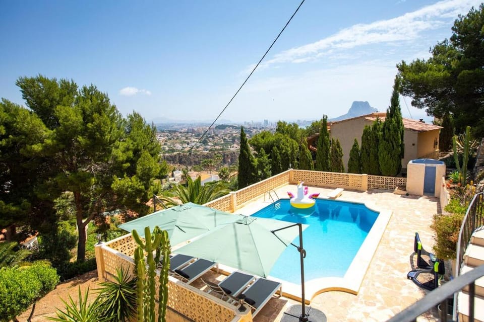 Natural landscape, Pool view, Swimming pool