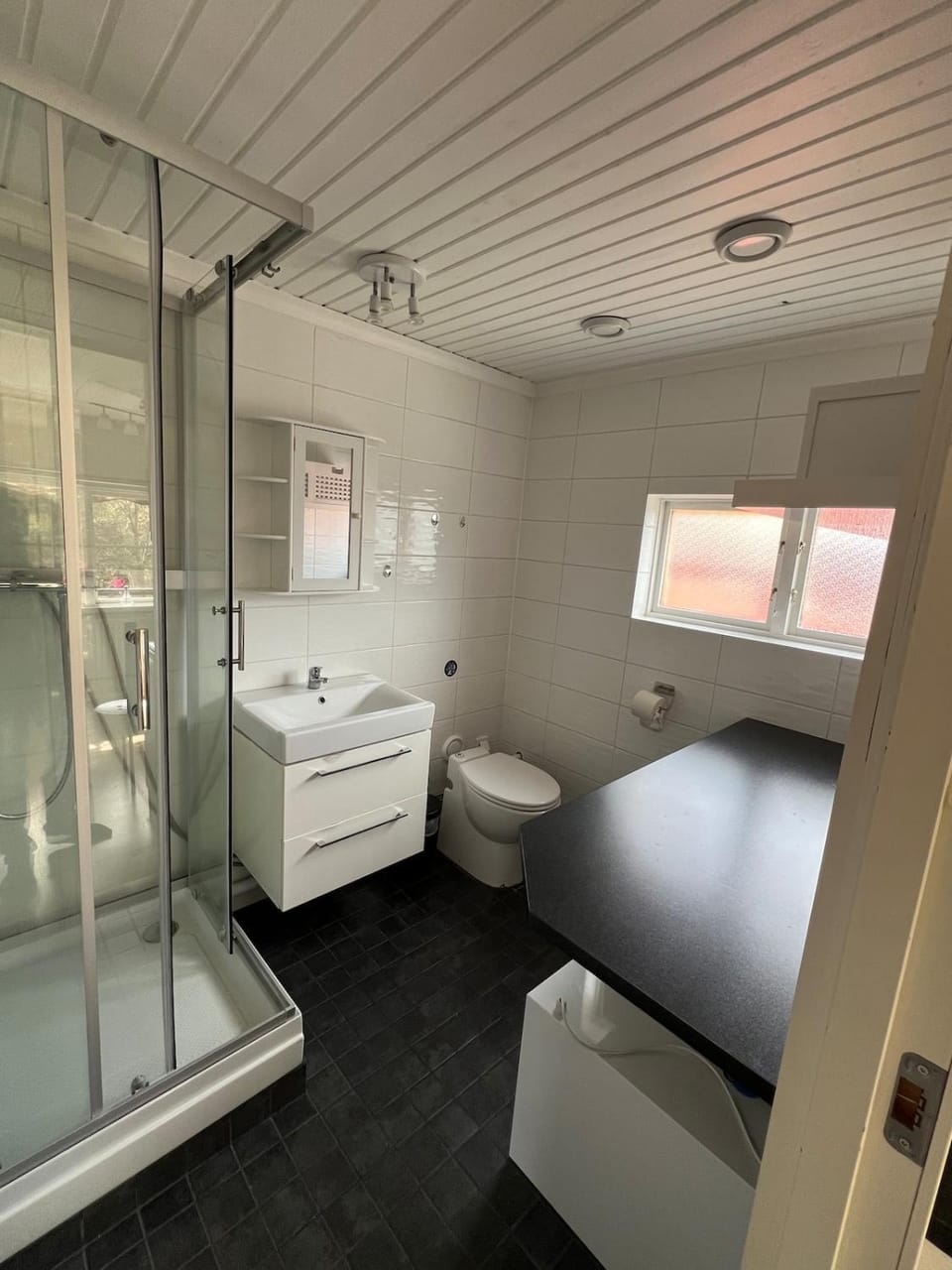 Shower, Toilet, Bathroom, Photo of the whole room