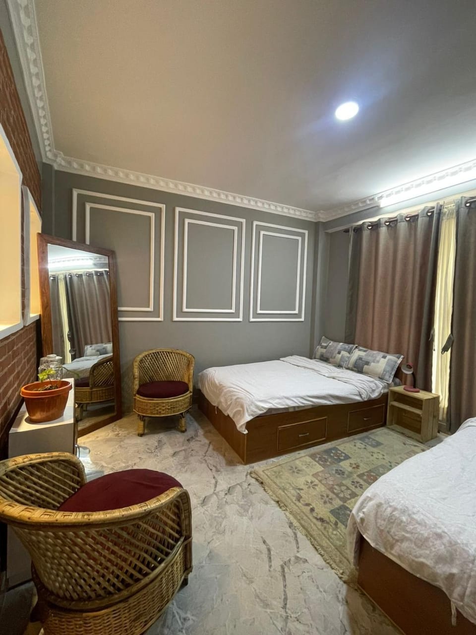 Bed, Bedroom