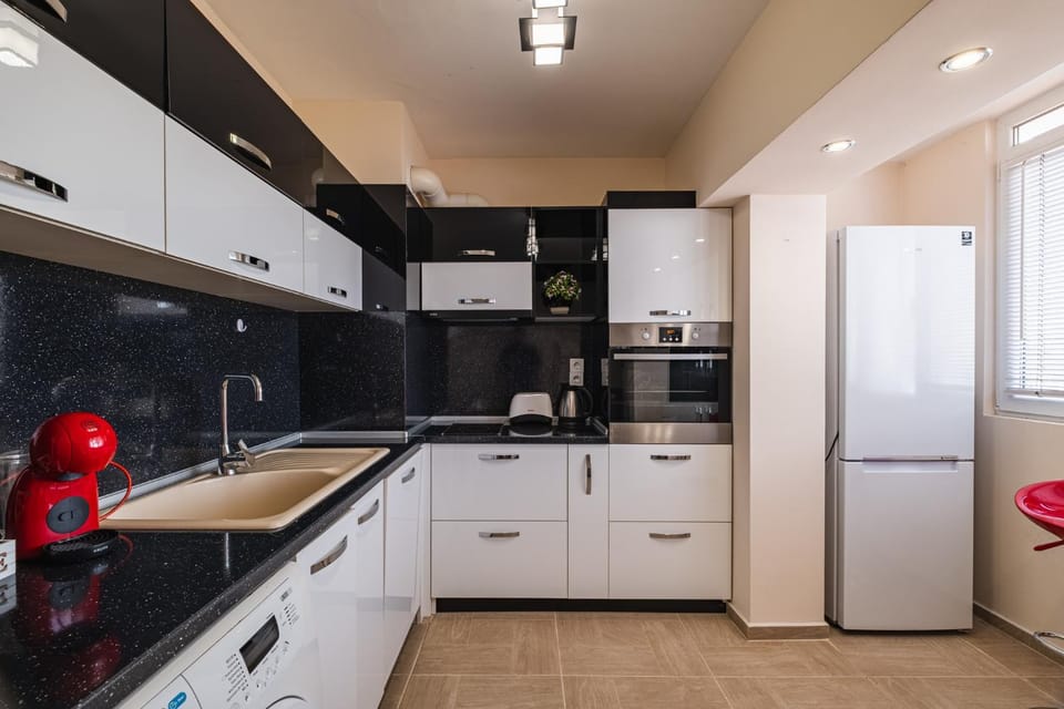 Kitchen or kitchenette, dishwasher, stove, kitchen, kitchen