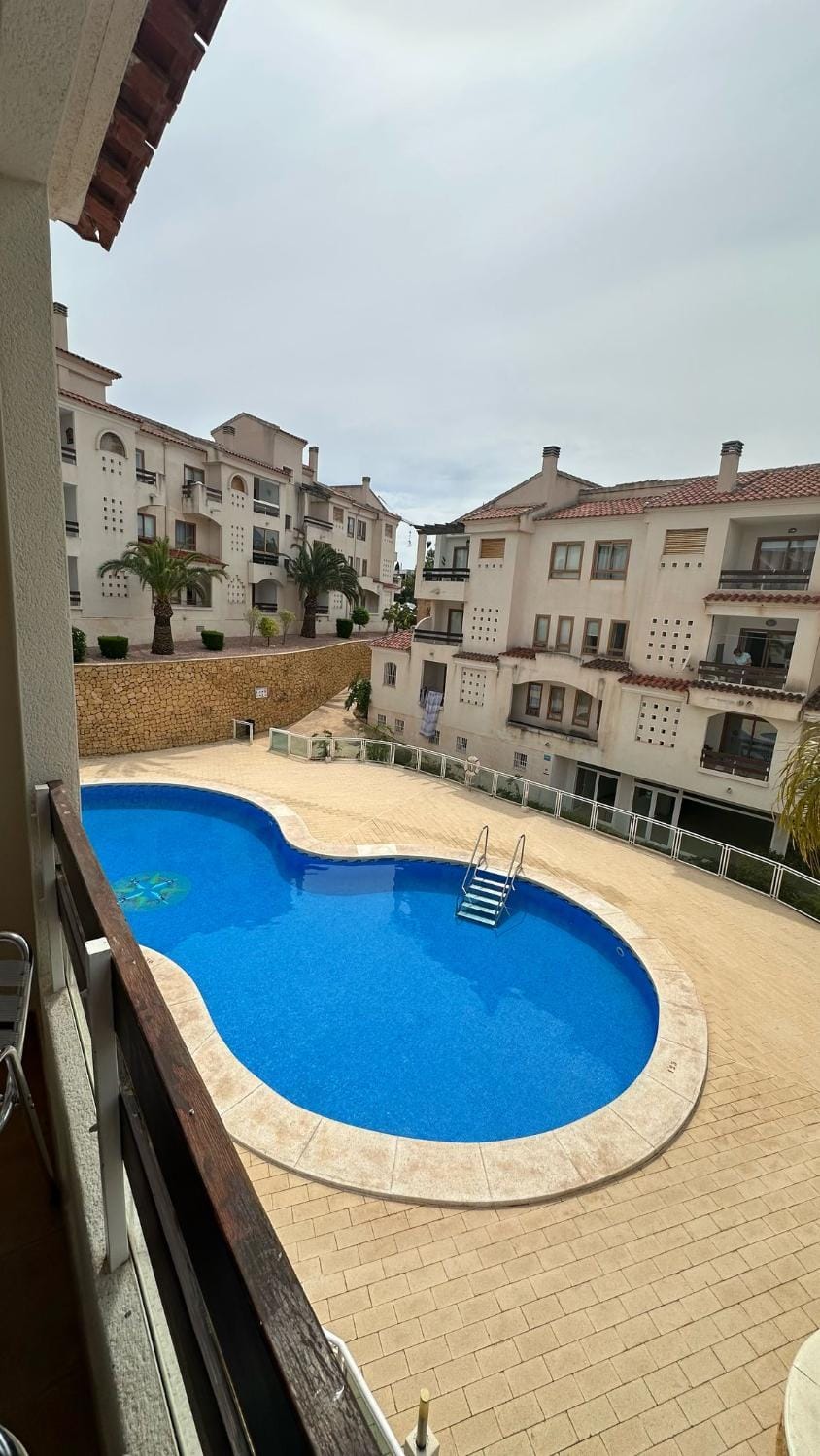 Property building, Pool view, Swimming pool, sunbed