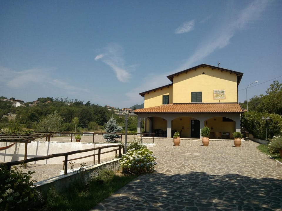 Facade/entrance, Garden view