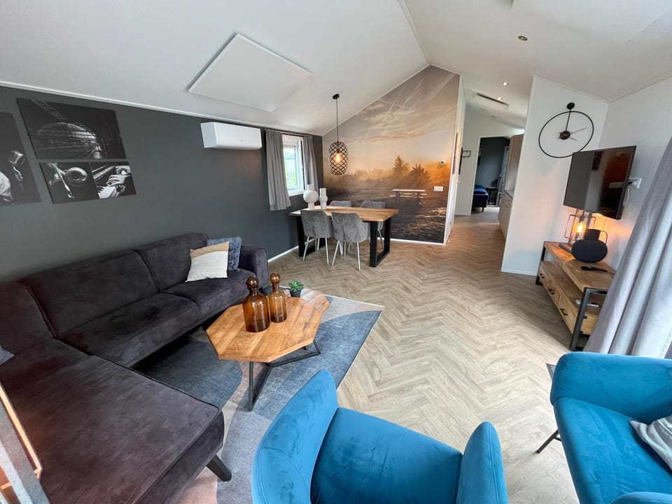 De IJssel Eilanden Chalet Steghouse mit Zaun Nr 546 House in Flevoland, Netherlands