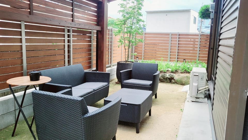 Property building, Garden