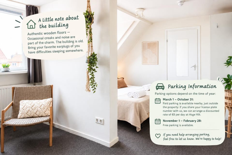 Bedroom, Parking