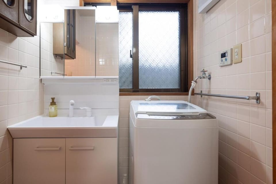 Bathroom, washing machine