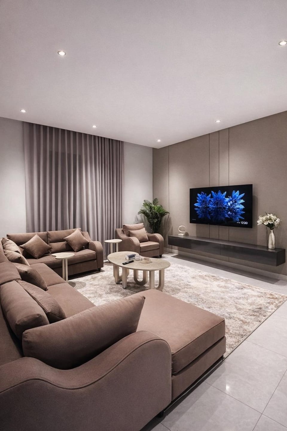 الماجديه vip حي الملقا3غرف وصاله و3 دورات مياه Apartment in Riyadh