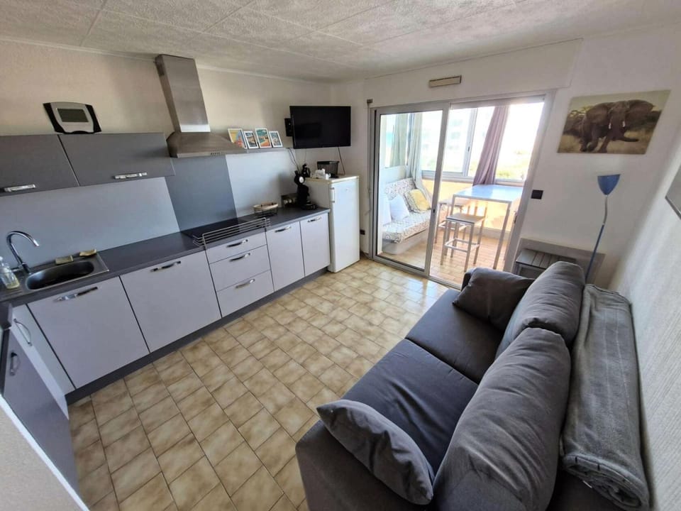 Résidence L'escale - STUDIO 4 PERSONNES LE BARCARES. Réf: 8ESC_207 MAE-9473 Apartment in Le Barcarès