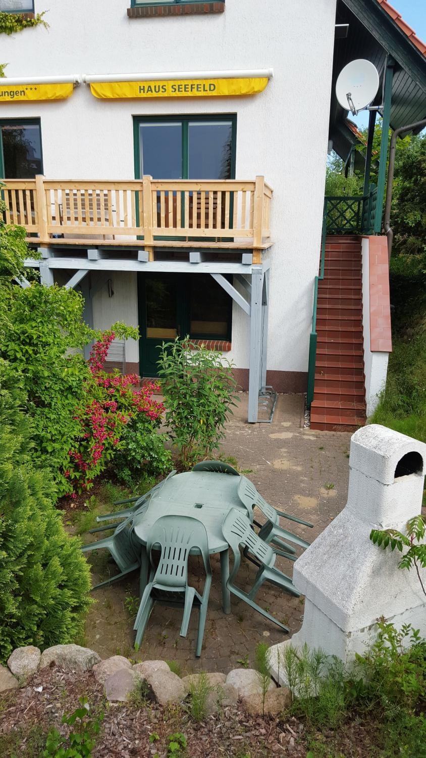 BBQ facilities, Garden, Balcony/Terrace, Seating area