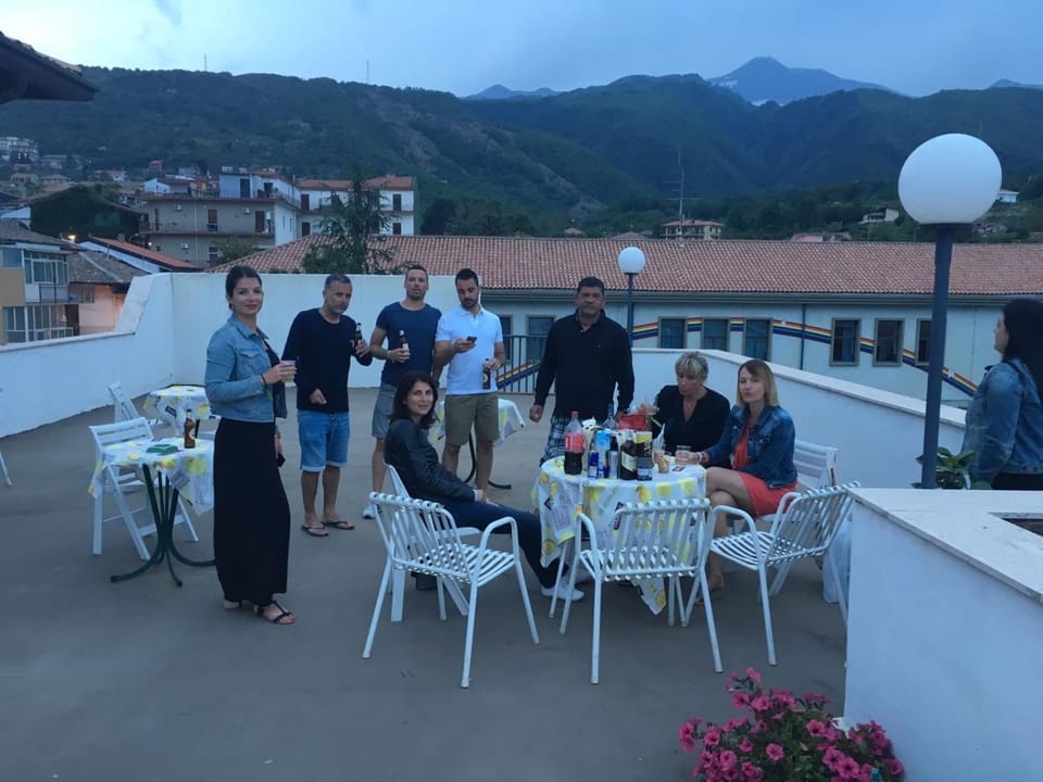 group of guests