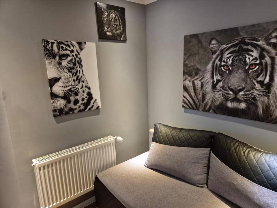 Seating area, heating, heating
