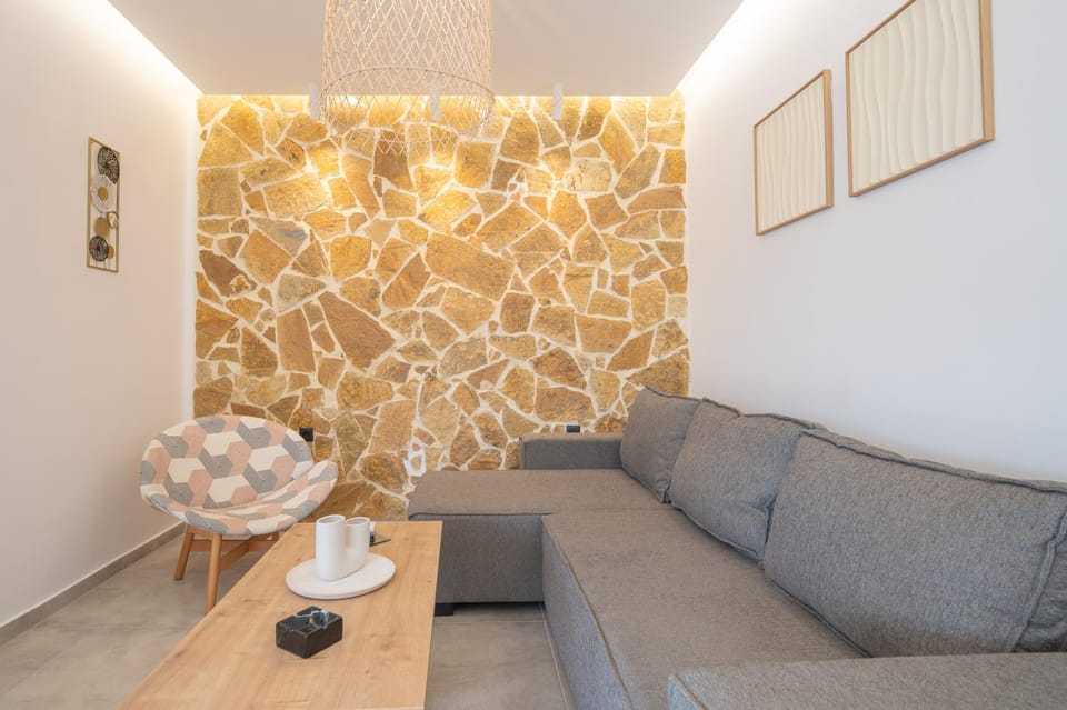 Stone and Sea Kos Retreat Serenity- Modern stone villa House in Kos