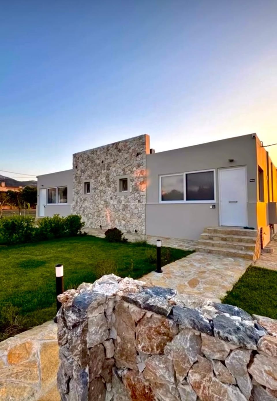 Stone and Sea Kos Retreat Serenity- Modern stone villa House in Kos