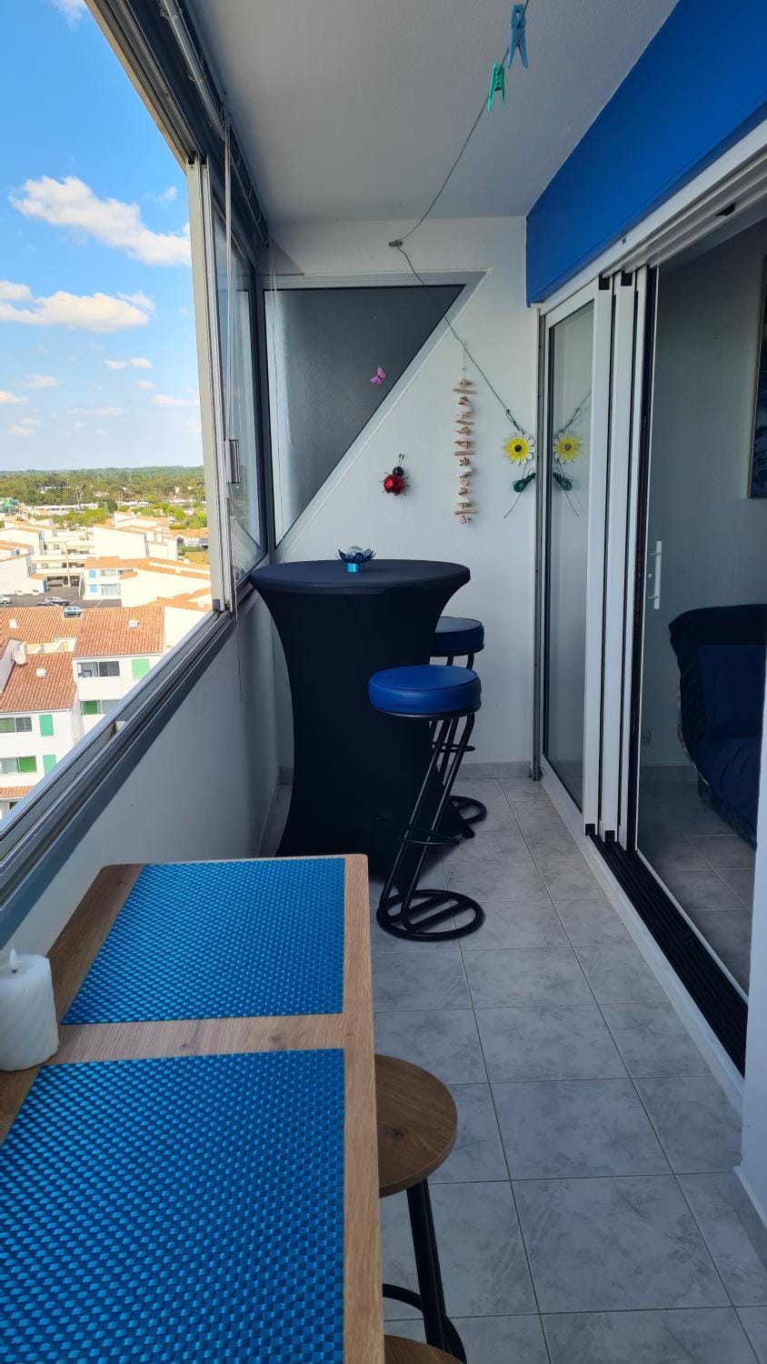 CHARMANT T2 Avec LOGGIA VUE MER Apartment in Saint-Jean-de-Monts