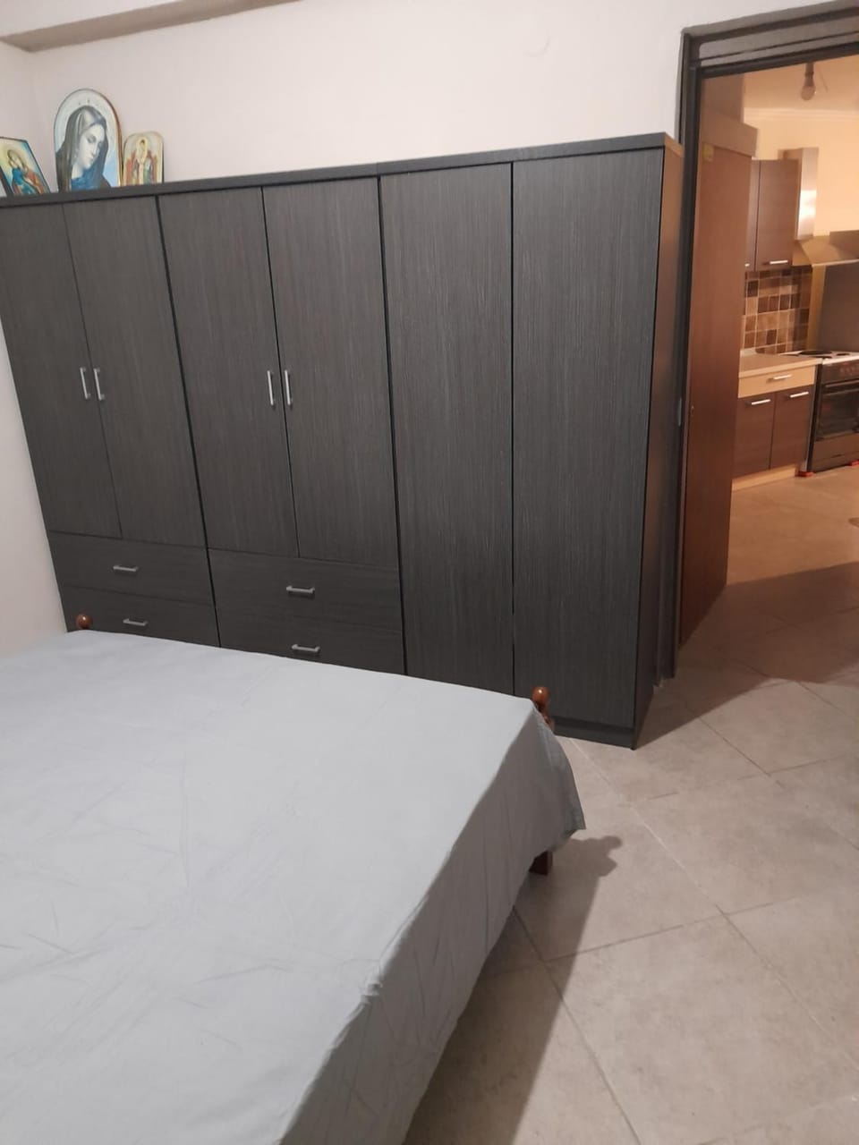 Bed, Bedroom, wardrobe