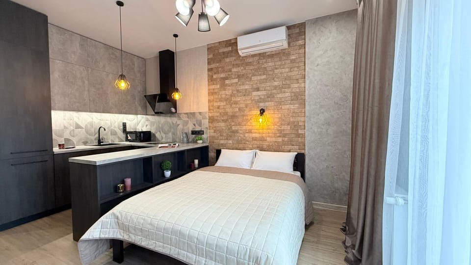 Bed, Photo of the whole room, air conditioner