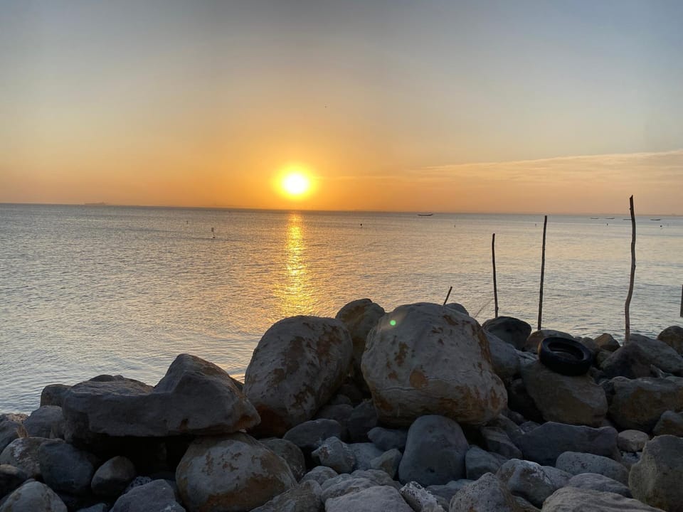 Natural landscape, Sunset